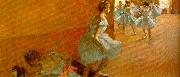 Edgar Degas Dancers Climbing the Stairs oil painting artist